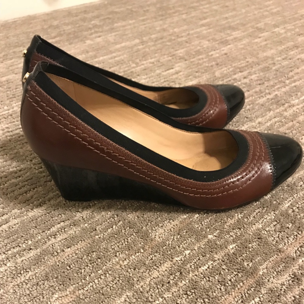 Black and Brown Antonio Melani Heels